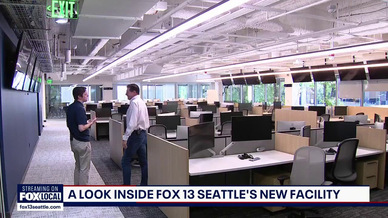 A look inside the new FOX 13 Seattle newsroom