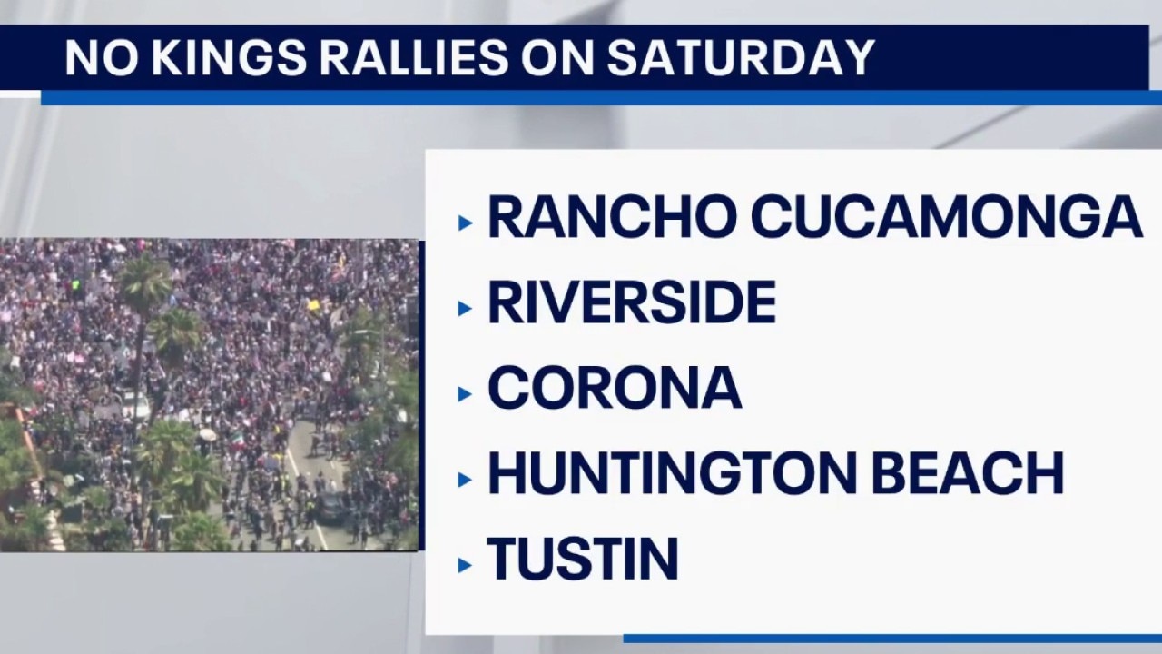 No Kings rallies on Saturday, Oct. 17