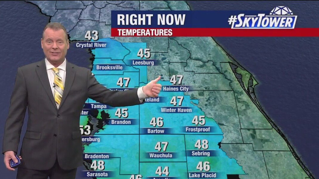 Breezy day in Tampa Bay | Jan. 3, 2024