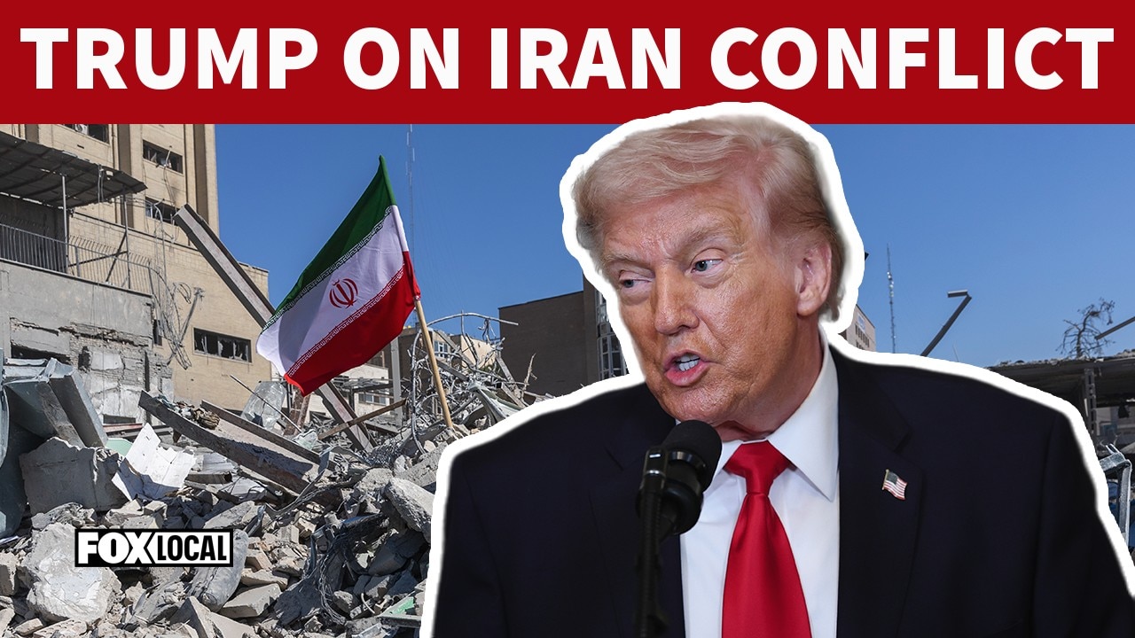 WATCH: President Trump remarks on the conflict with Iran