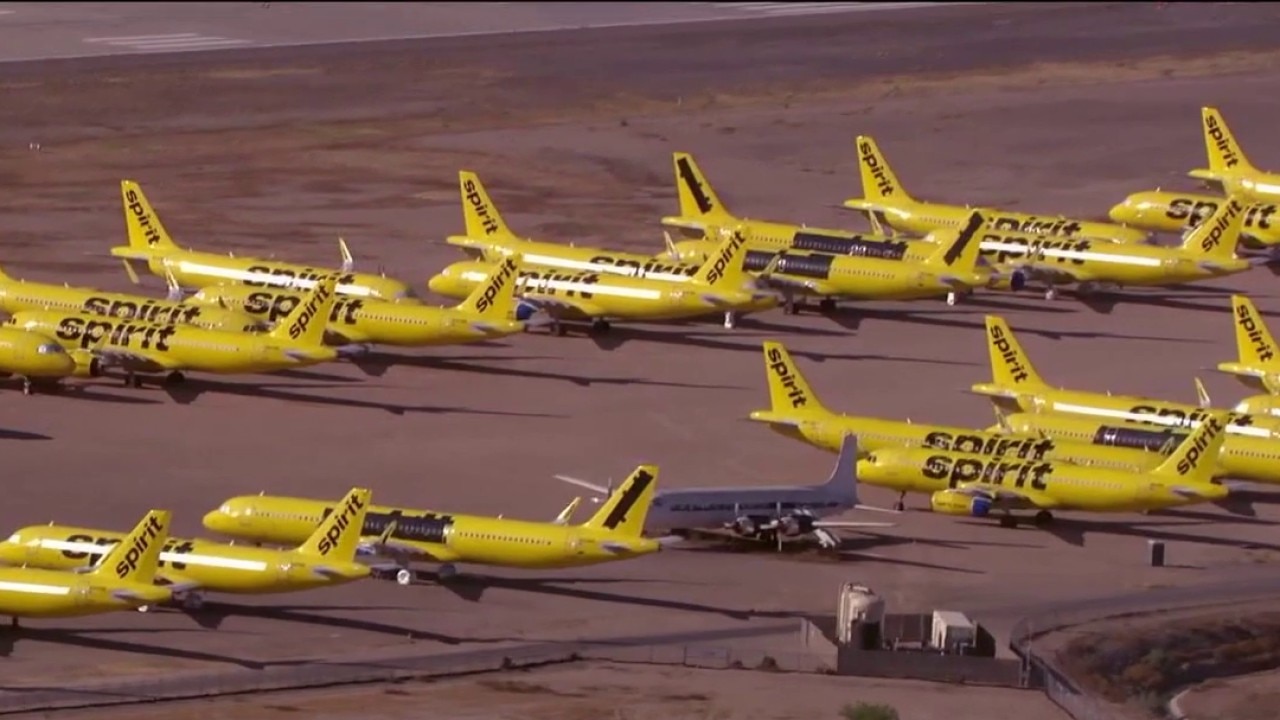 More Spirit Airlines planes seen at AZ airport