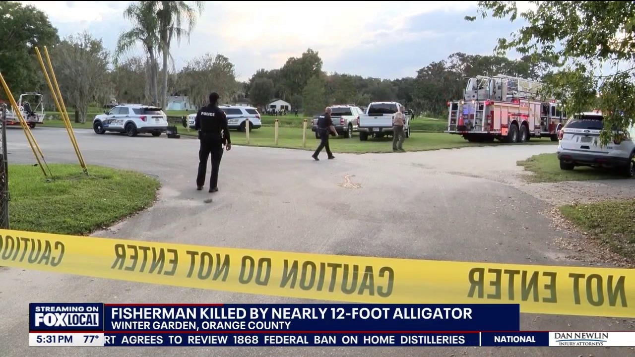 Report: Florida man killed by gator was fishing at park