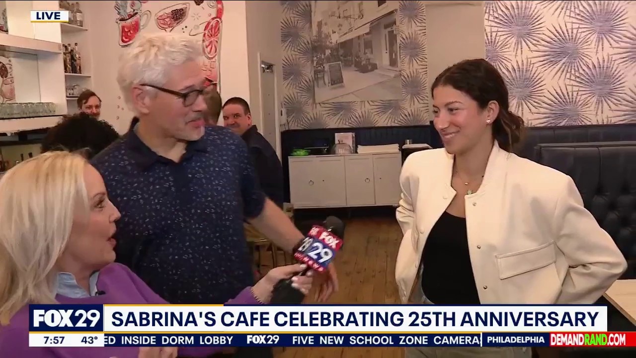 Sabrina's Cafe celebrating 25th Anniversary