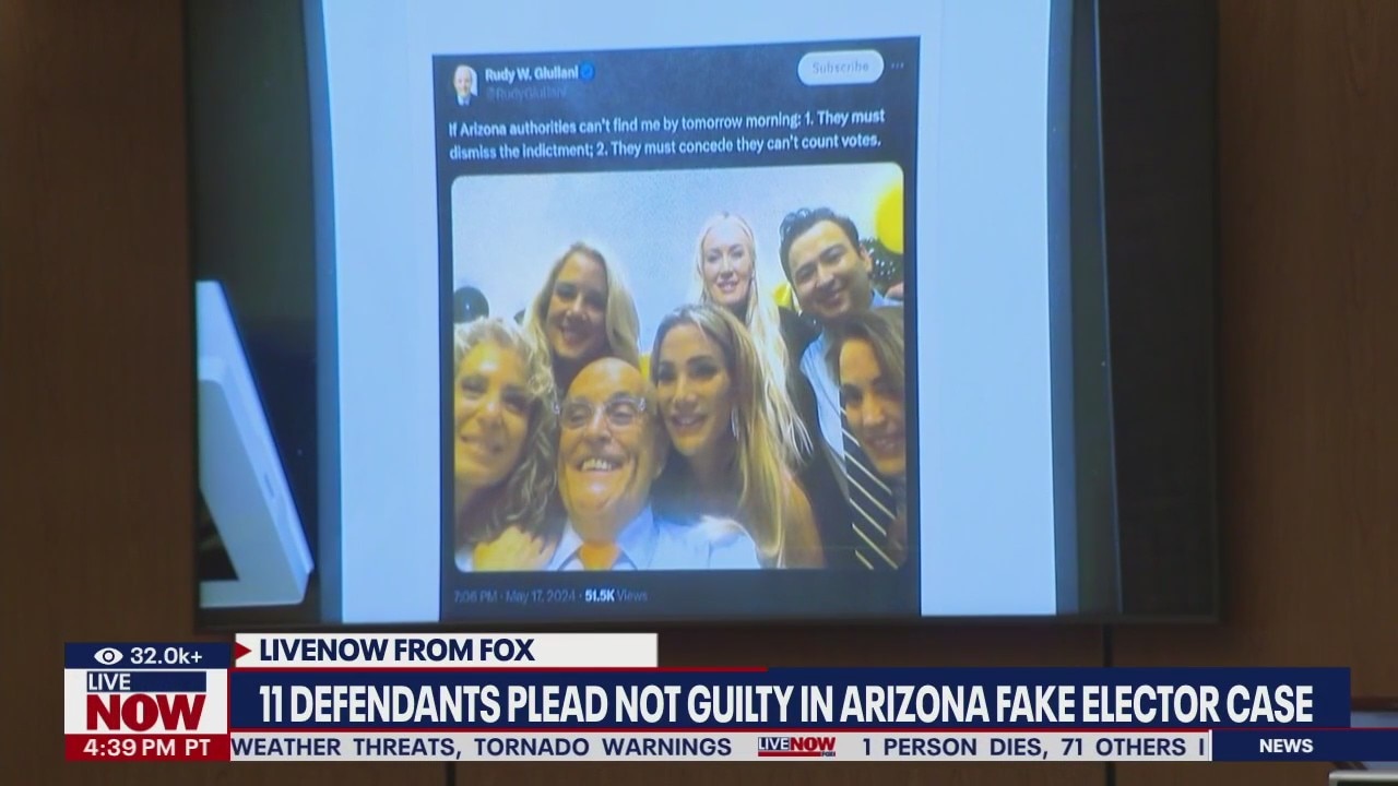 11 plead not guilty in AZ fake electors case