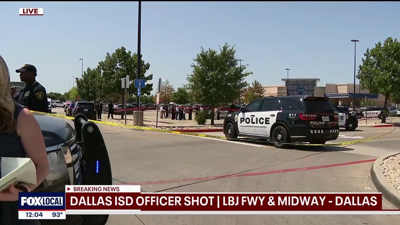 Dallas ISD officer shot in store parking lot