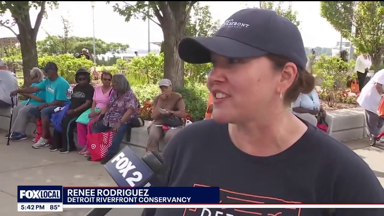 Free health screenings at Detroit Riverwalkers along the waterfront