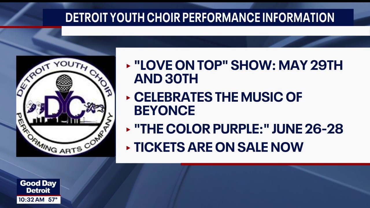 Detroit Youth Choir Upcoming Performances 