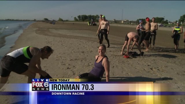Laura gets a taste for what it`s like to be in the Ironman 70.3