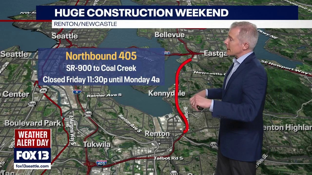 Major construction to cause headaches across Seattle area