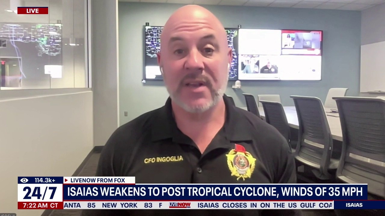 Florida chief financial officer on Isaias response