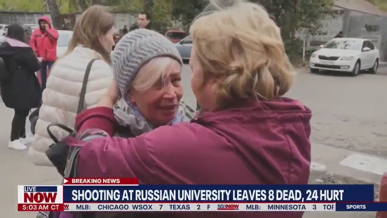 Shooting at Russian university leaves 8 dead, 24 hurt