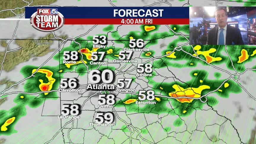 Thursday Night Weather Update