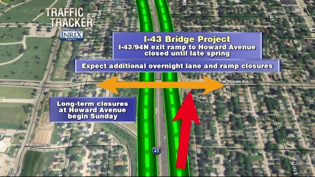 Drivers take note: Additional full closures to I-94 headed our way next week