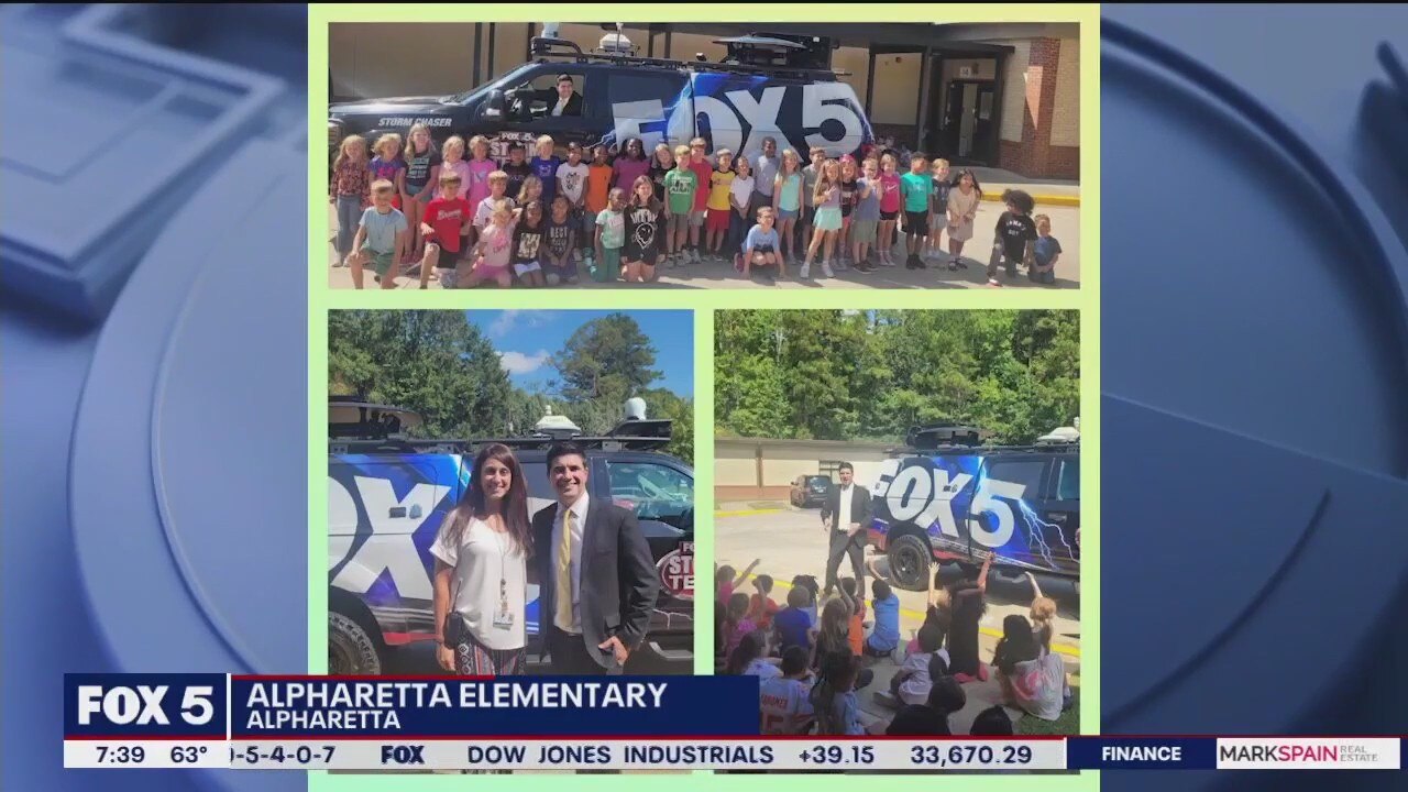 Alpharetta Elementary School Weather Visit