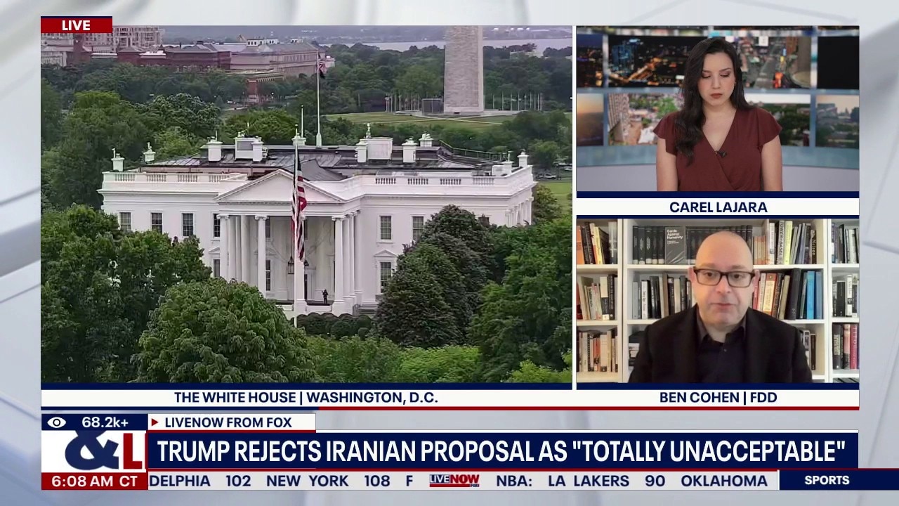 Trump rejects Iran proposal as "totally unacceptable"