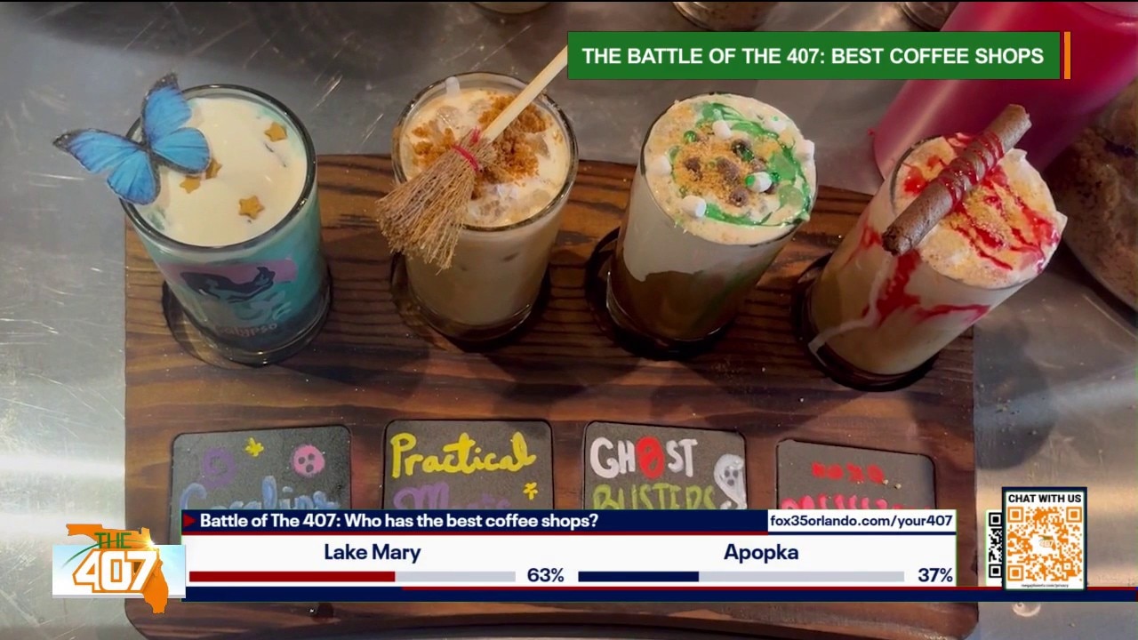 Calypso Coffee Bar transforms iconic horror movies into a seasonal coffee flight