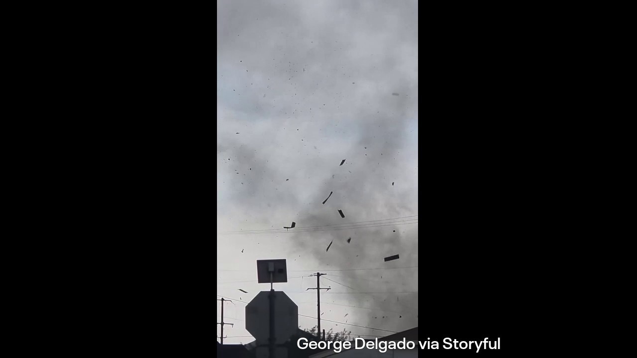 Fort Stockton Tornado: Video Shows Flying Debris & Roof Damage