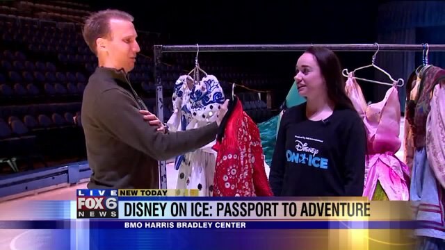 Carl gets a behind the scenes look at costumes, props