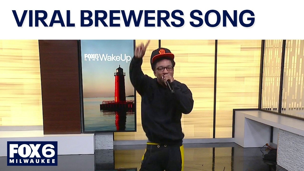 Artist behind viral "Milwaukee Brewers" song visits FOX6