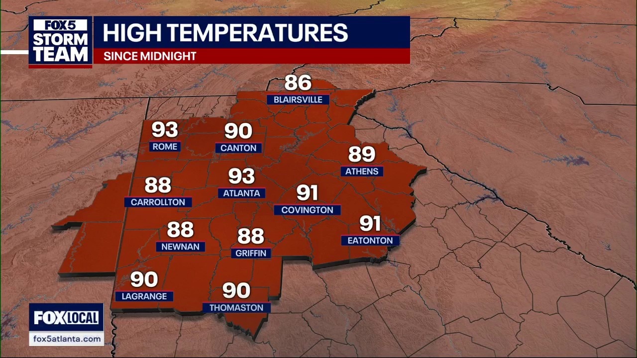 Saturday night weather forecast 