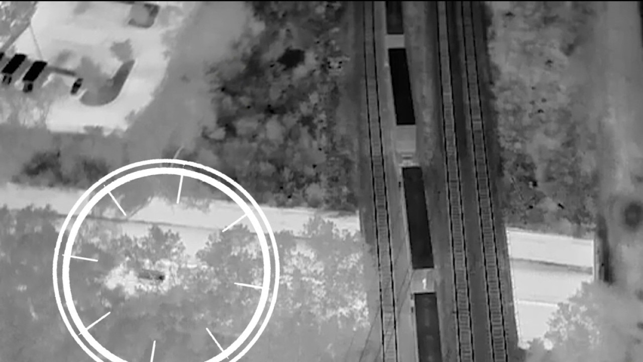 Drone helps Cook County Sheriff's police track railcar theft