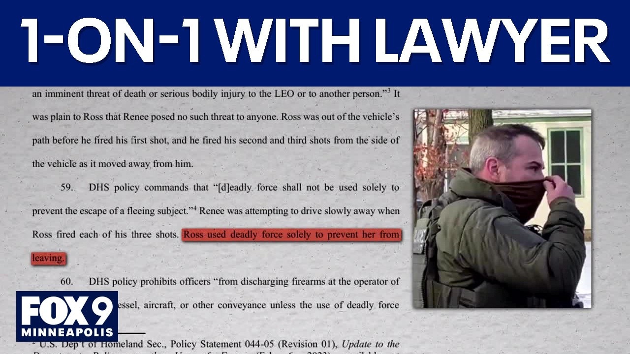 1-on-1 with Renee Good's family lawyer on lawsuit