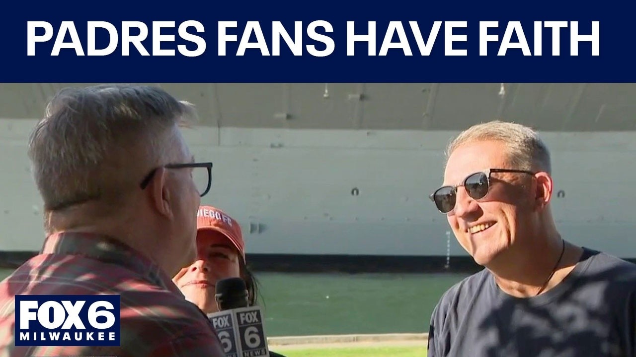 Padres fans have faith in their team; as do Brewers fans