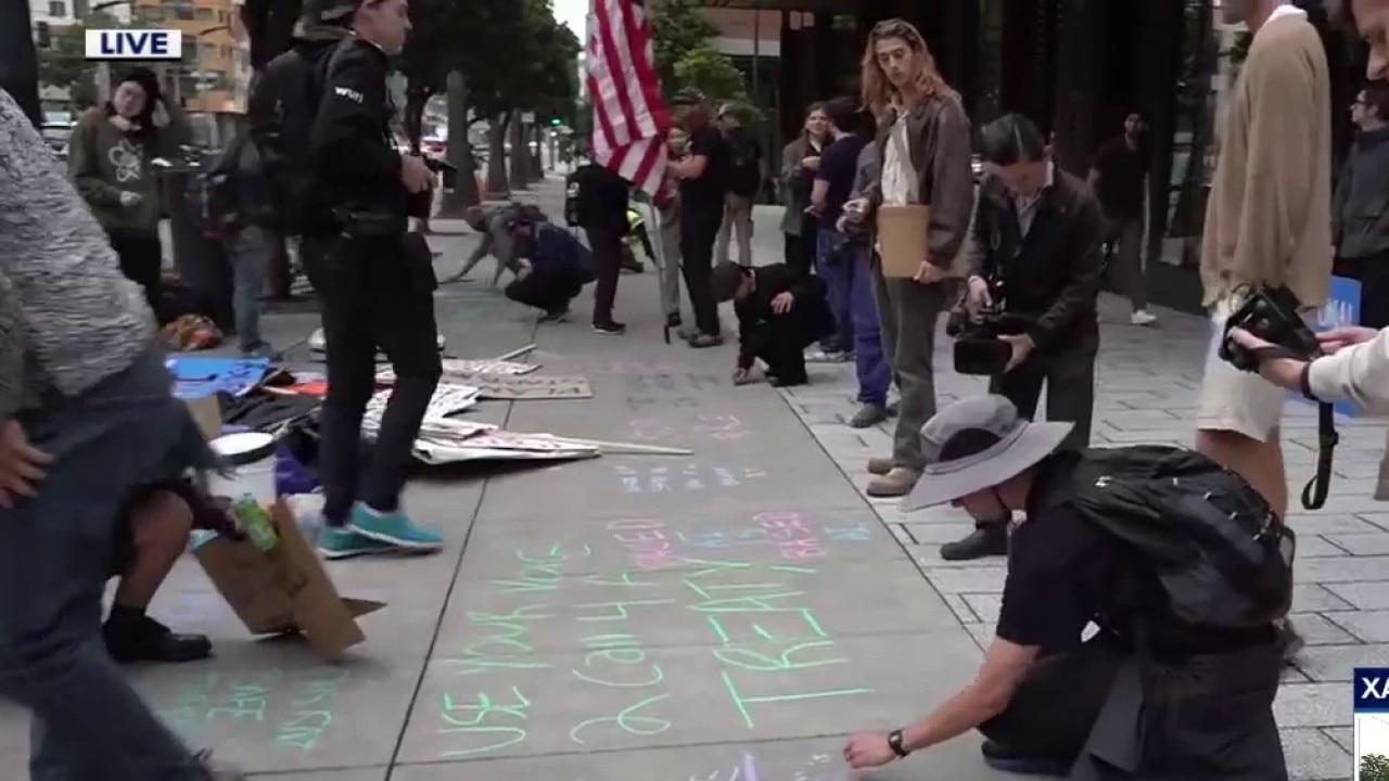 Protesters rally in San Francisco to stop AI race