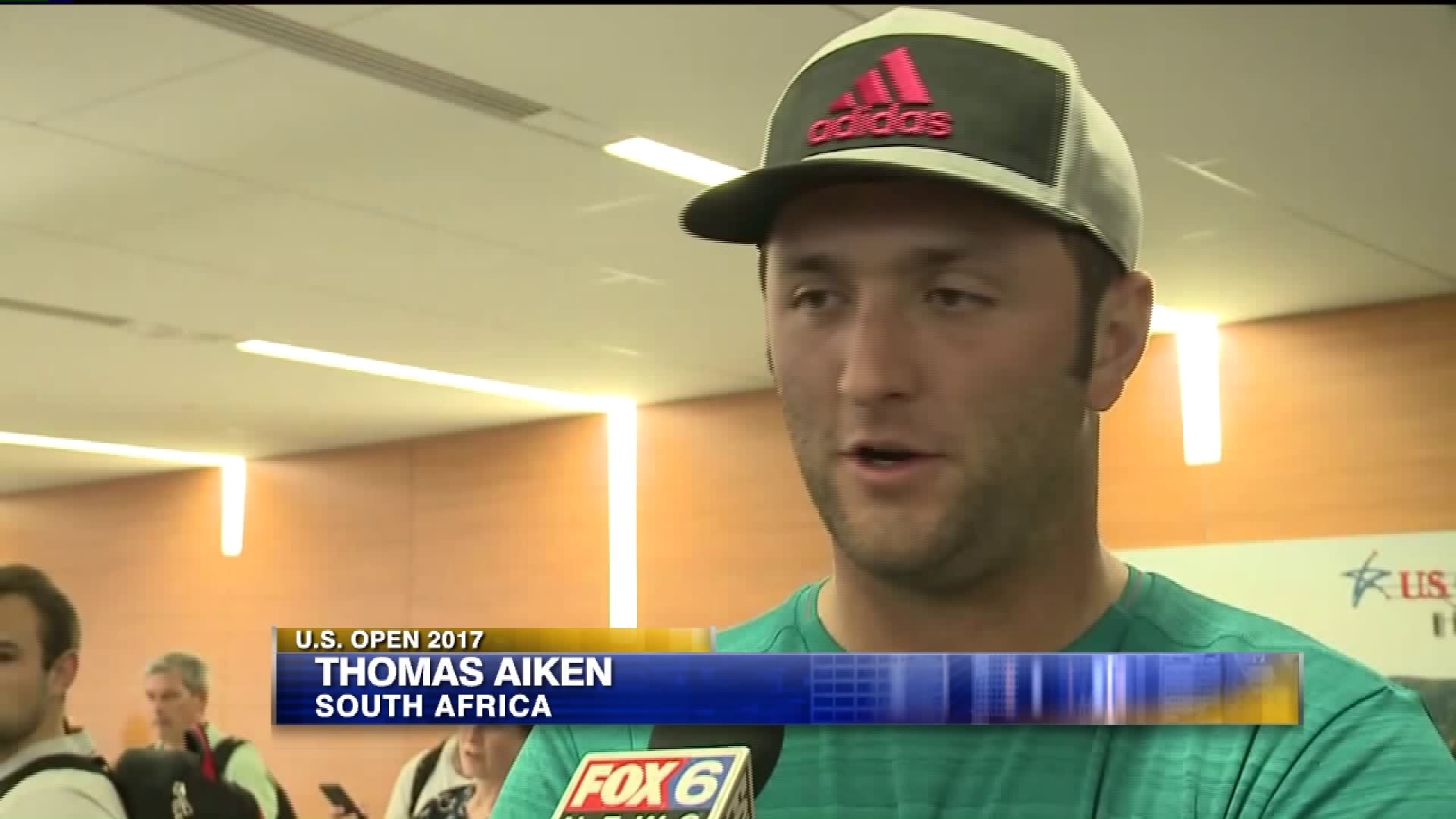 Golfers arrive for U.S. Open