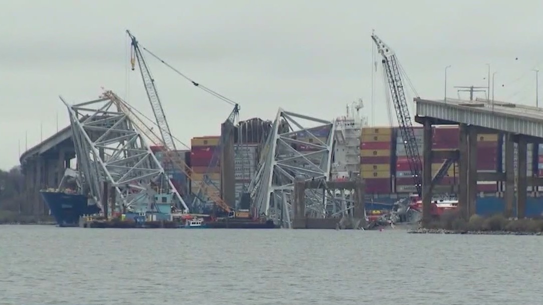 Baltimore bridge collapse: Difficult removal