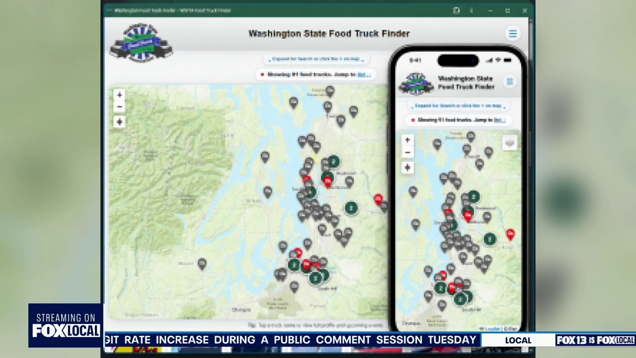 Food Truck Finder App launches in Washington
