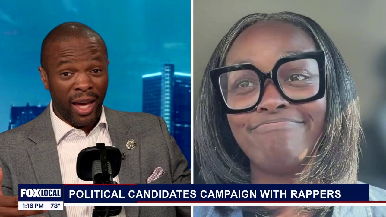 Political candidates campaign alongside Detroit artists