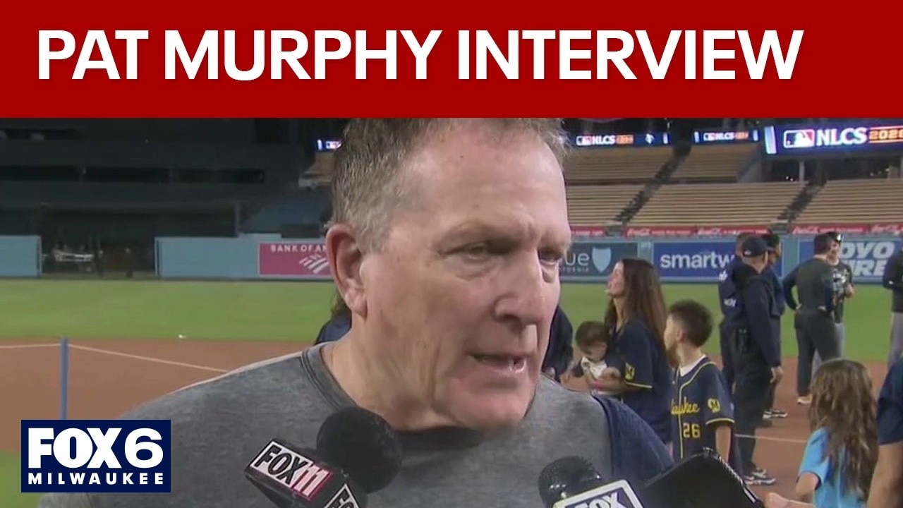 Brewers win NLCS: Coach Pay Murphy speaks