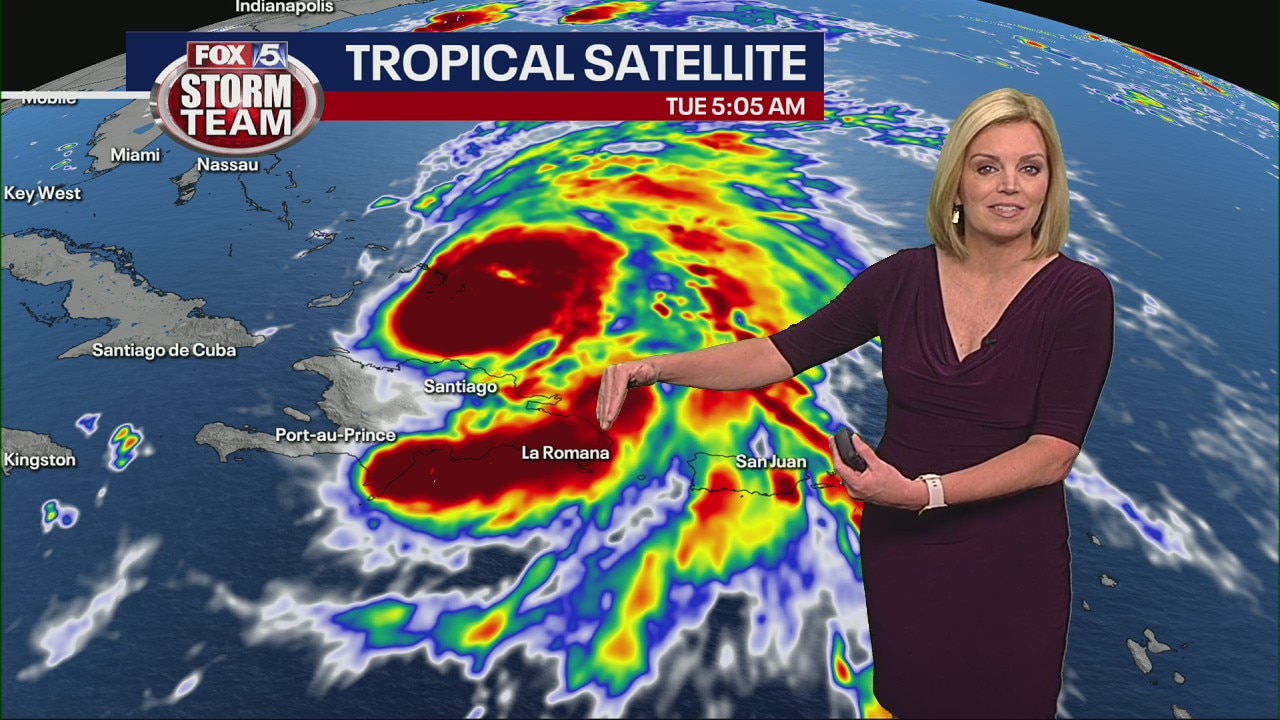 Tuesday morning weather forecast
