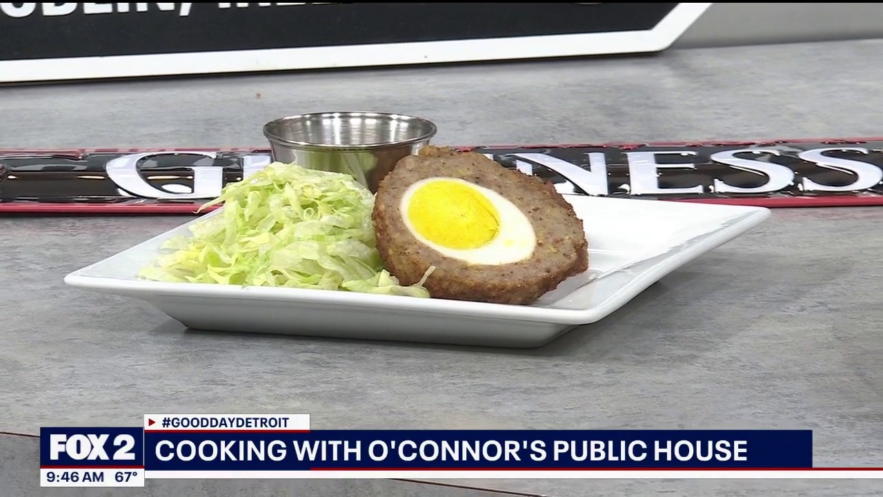 Making Scotch eggs with O'Connor's Public House