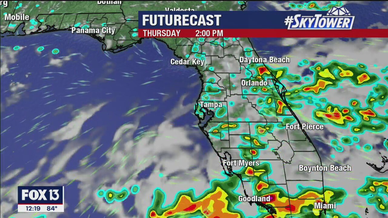 Wednesday Afternoon Forecast