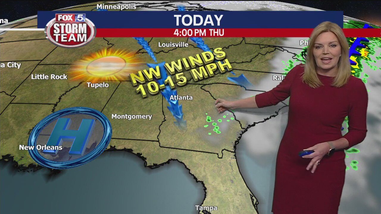 Thursday morning weather forecast