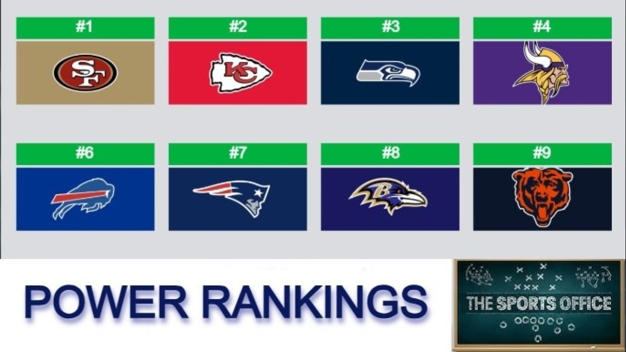 NFL Week 6 Power Rankings Debate: Giants, Bears & 49ers at No. 1