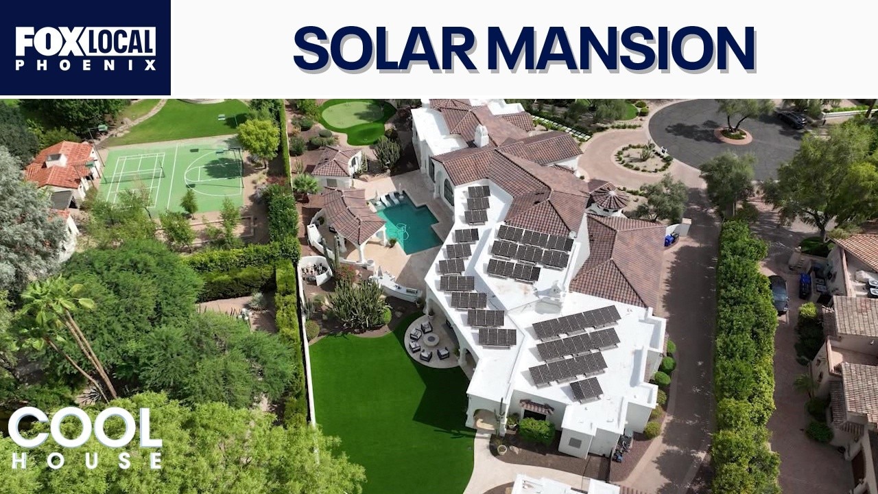Inside a 7,500 sq ft solar home | Cool House