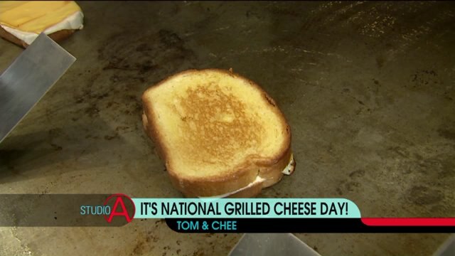 "Grilled Cheese Day" at Tom+Chee, the grilled cheese & tomato soup shop for the kid at heart