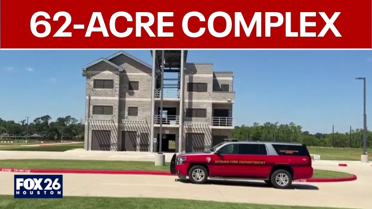 Inside new Spring Fire Department training facility