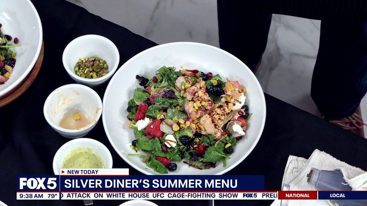 Lobster and Summer Salads at Silver Diner