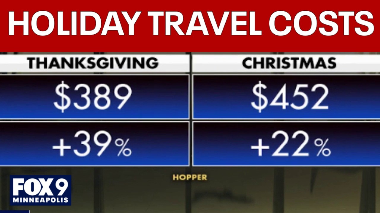 Holiday travel prices soaring due to nationwide fuel costs