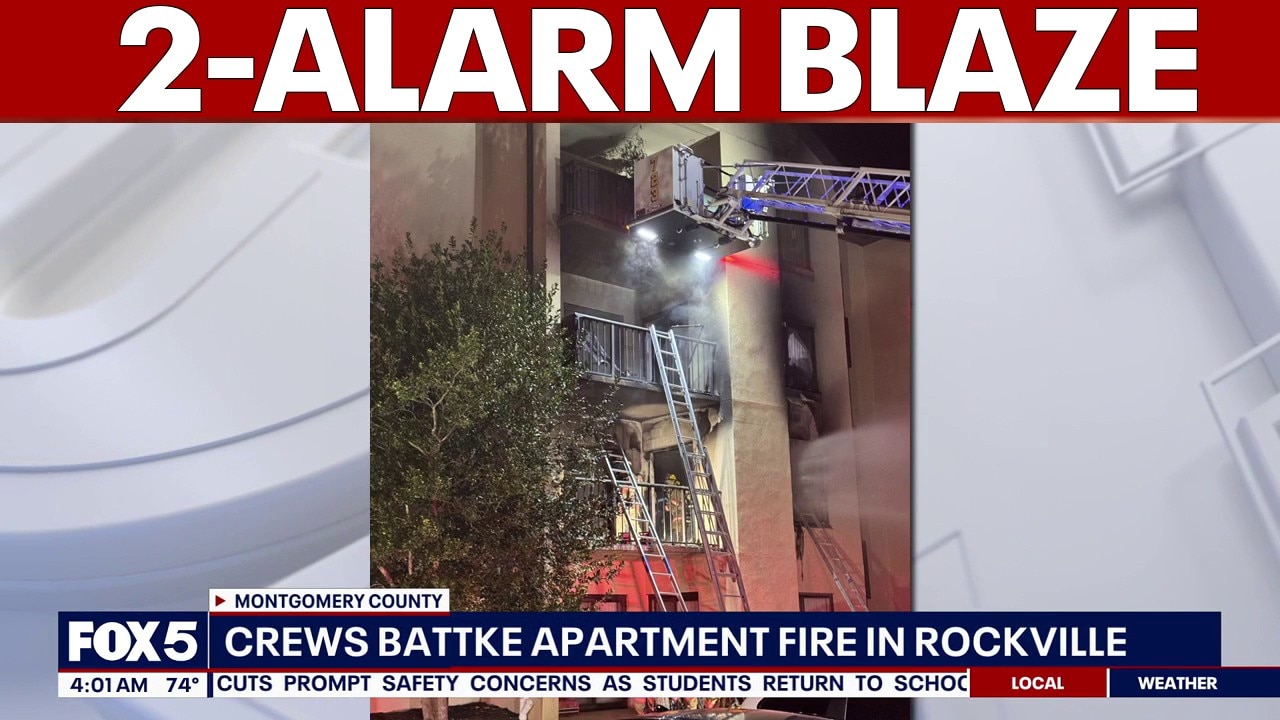 Improperly discarded incense ashes spark 2-alarm Montgomery County apartment fire; 1 injured