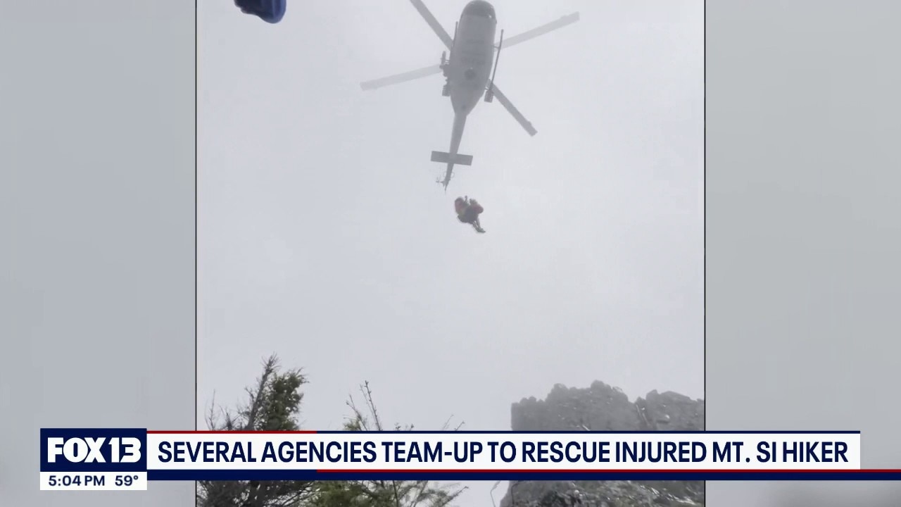 Guardian One deployed for injured weekend hiker
