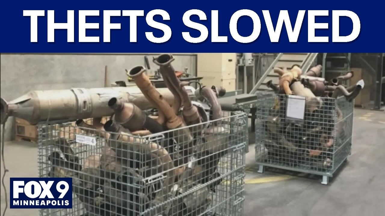 Catalytic converter thefts slow in Minnesota