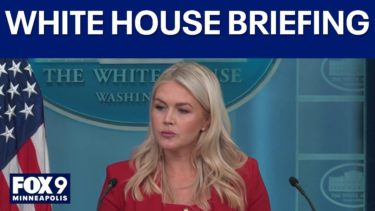 White House holds briefing amid escalating Iran war