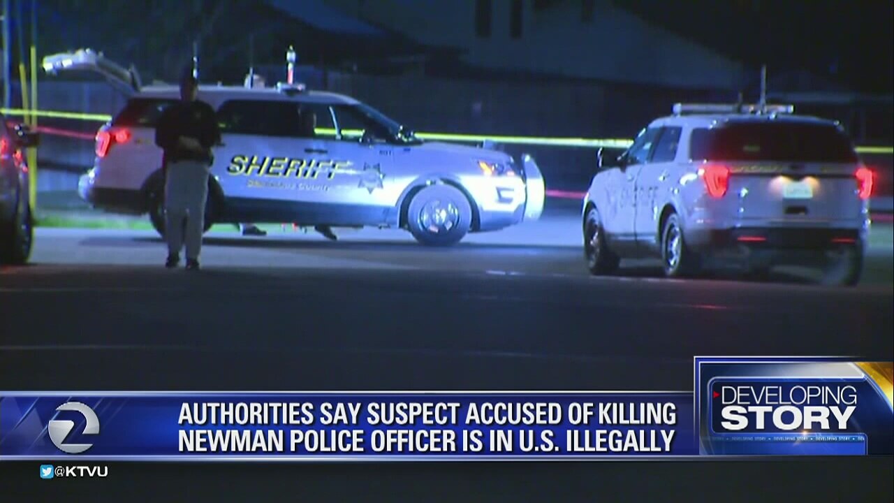 Suspect accused of killing Newman officer is in US illegally