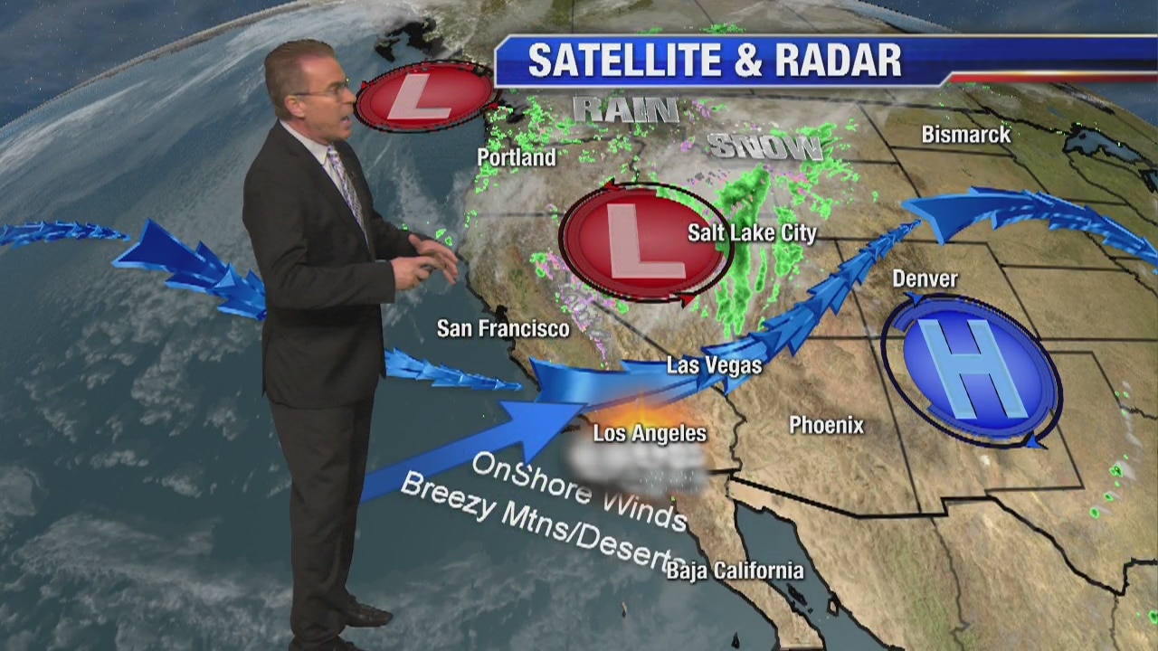 Thursday evening weather forecast