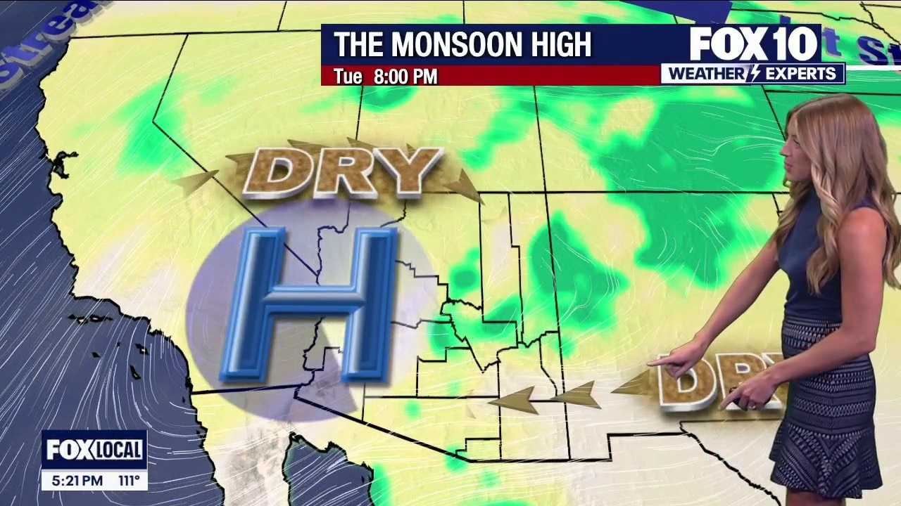 Heat dome limits rain chances before pattern shifts later this week